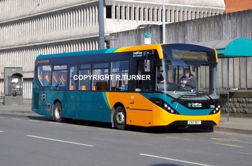 Cardiff bus adl e20d - cardiff,