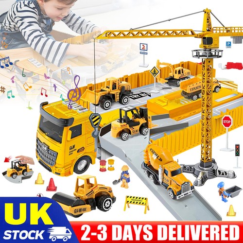 Kids construction trucks - kids,