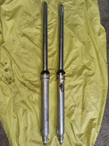 Kawasaki ke175 front - front, forks