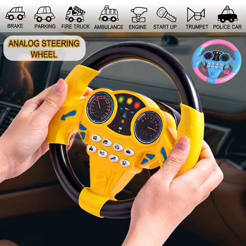 Kids steering wheel - wheel, toy