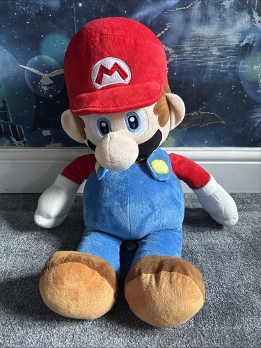 Large plush mario soft - soft, toy