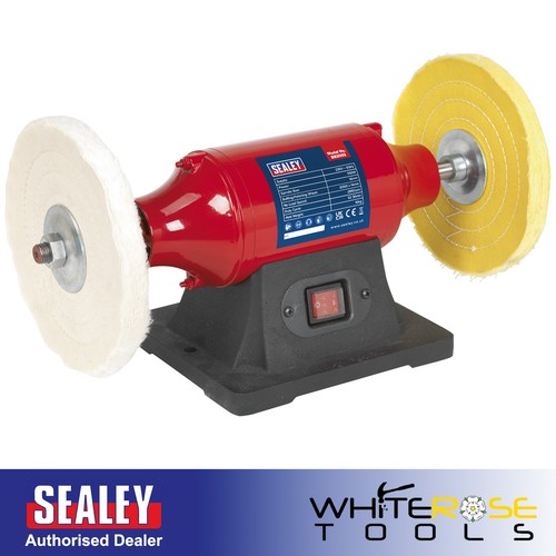 Sealey bench mounted buffer - sealey,