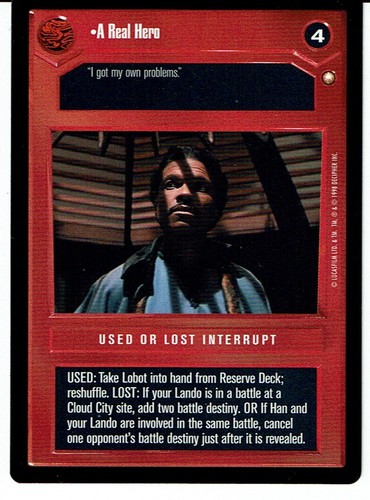 Star wars ccg - wars, special