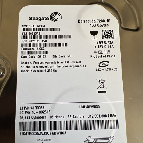 Seagate barracuda 7200 - barracuda, 7200.10