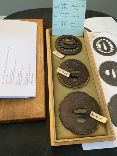 Japanese tsuba set - 3,