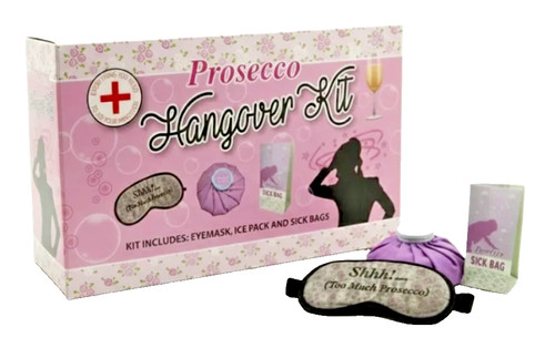 Prosecco hangover kit - prosecco, fun