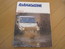 4x4 MAGAZINE 1987 March