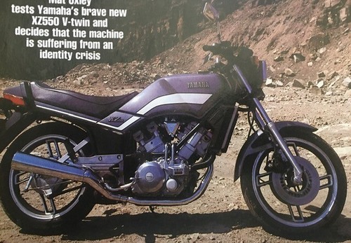 Yamaha xz550 twin original - xz550, v-twin