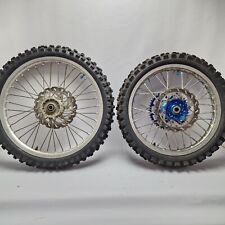YAMAHA YZF 250 2008 SET PAIR RIM WHEELS 21 " FRONT 19 " REAR
