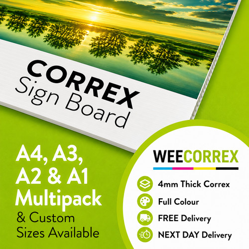 Correx signs printed full - correx,