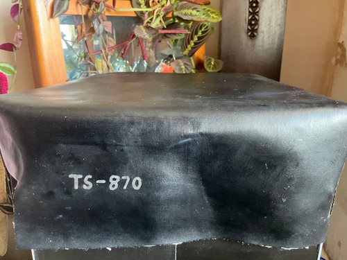 Kenwood ts870 vinyl - dust, cover