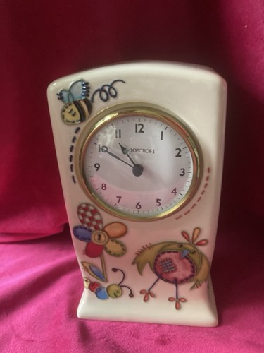 Moorcroft nursery ware - ware, clock