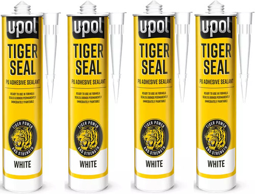 Pol tiger seal - white, pu