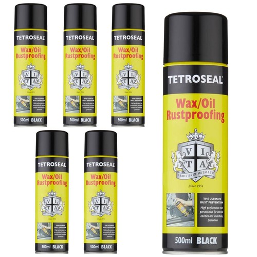 Tetroseal wax oil black car - wax,