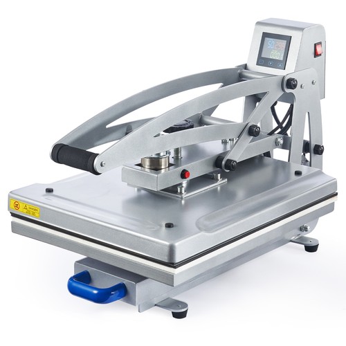 Auto open heat press - open,
