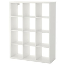New IKEA KALLAX White Shelving