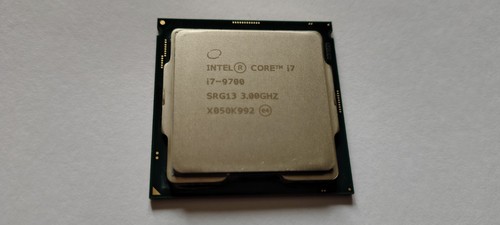 Intel core 9700 cpu - intel, i7-9700