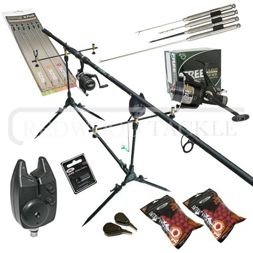 Full carp fishing - fishing, up