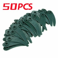50Pcs Grass Strimmer Trimmer Plastic Blades Fit For Bosch ART23-18LI ART26-18LI