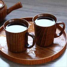 400ML Handmade Wood Cup Wooden