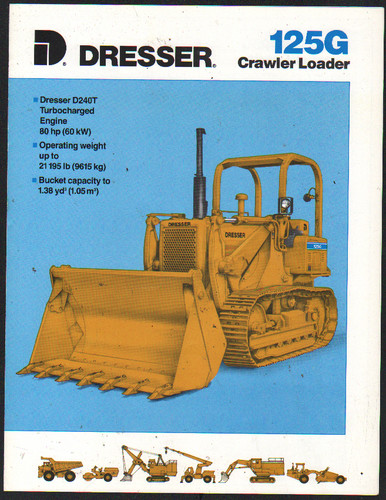1987 dresser 125g - 1987, "125g"