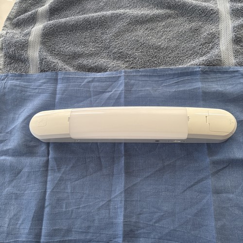 White bathroom light - white,