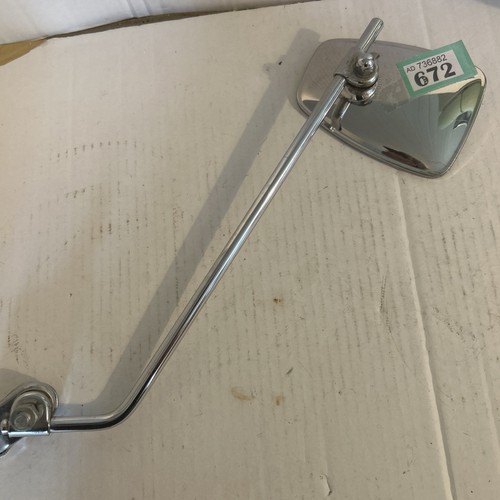Motoplas chrome mirror inch - chrome,