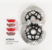 Brembo Serie Oro Front Discs and SA Pads fits Honda GL1500C Valkyrie 1997-2003