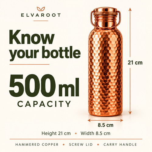 Pure copper water - pure,