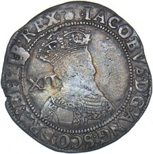 1603-4 Shilling - James I