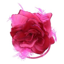 Rose Flower Hair Clip Hairband