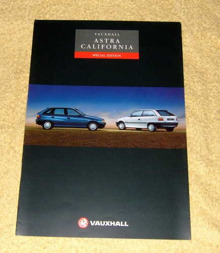 Vauxhall astra mk3 - vauxhall,