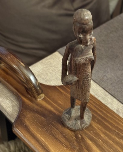 Vintage african figure - african,