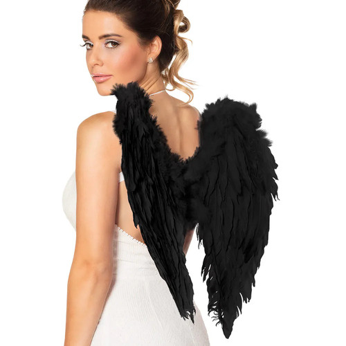 Black feather angel - angel, 50