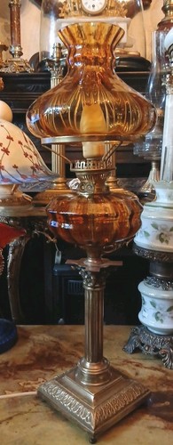Antique brass corinthian - brass,
