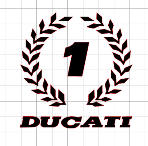 Vinyl ducati laurel 748 916 - vinyl,