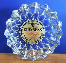 Guinness Celtic Glass Ashtray