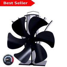 Portable 6-Blade Woodburning