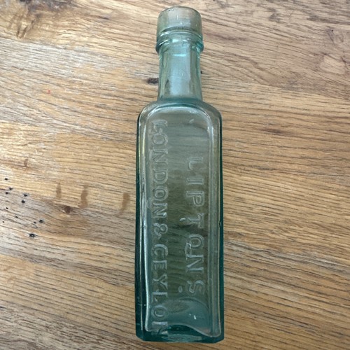 Antique vintage liptons aqua - vintage,