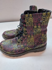 Desigual Boots Robot Design Embroidered Women's UK6 EU 39