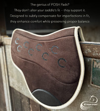 Velvet competition saddle pad