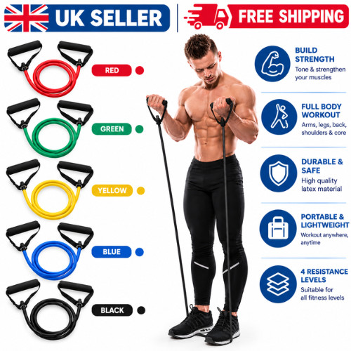 Resistance bands with - resistance,