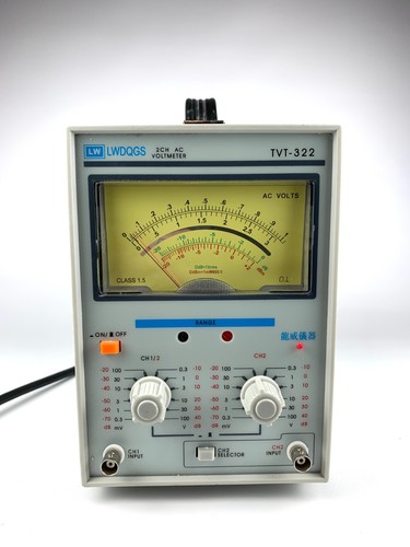 Dual channel voltmeter - lw, ac