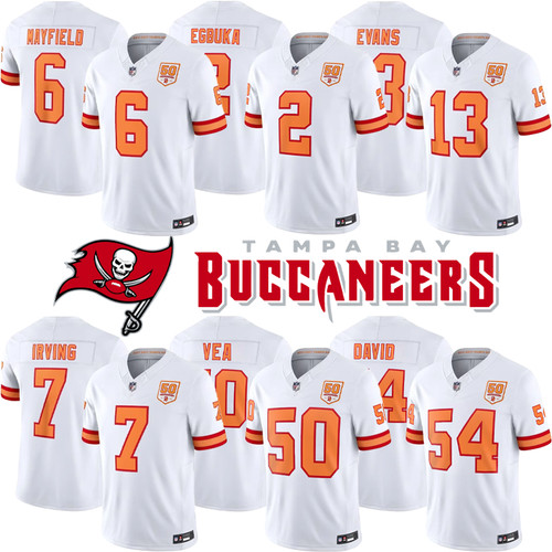 Men buccaneers white - '76,