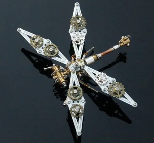 Steampunk dragonfly metal - steampunk,
