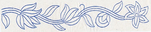 Vintage embroidery transfer - vintage,