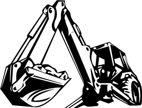 Heavy plant digger - plant, car,tool