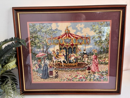 Beautiful framed cross stitch - beautiful,