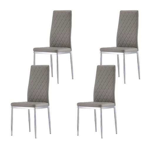 Dining chairs set faux - dining,