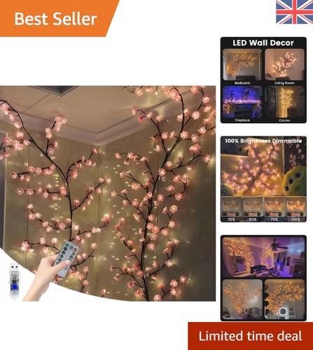 Cherry blossom lights 2m 48 - cherry, lights,